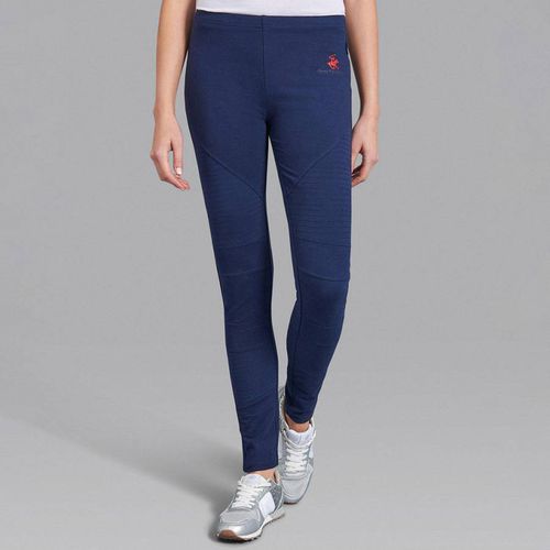 Navy Polo Pony Seamed Leggings - Beverly Hills Polo Club - Modalova