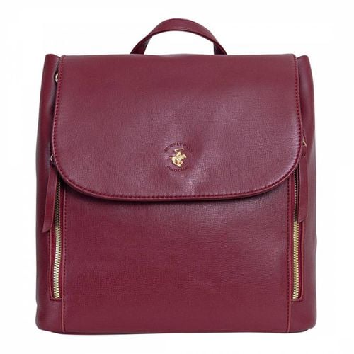 Deep Polo Pony Square Cut Backpack - Beverly Hills Polo Club - Modalova