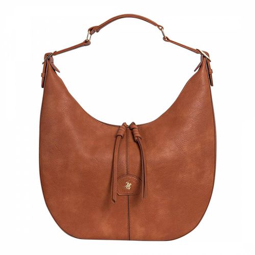 Brown Tasseled Polo Pony Handbag - Beverly Hills Polo Club - Modalova