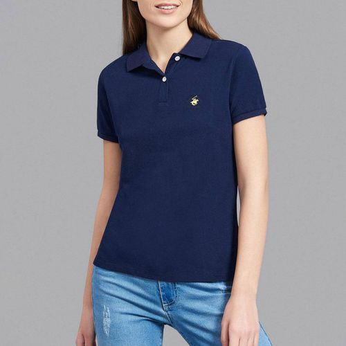 Navy Essential Polo Pony Polo Shirt - Beverly Hills Polo Club - Modalova