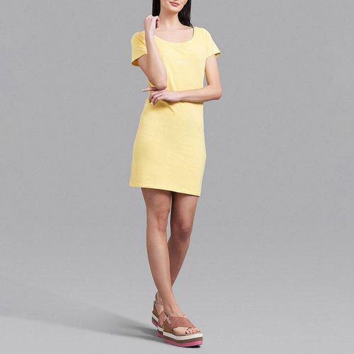 Yellow Scoop Neck Tape Dress - Beverly Hills Polo Club - Modalova