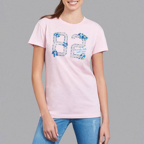 Pink Flowers T-Shirt - Beverly Hills Polo Club - Modalova