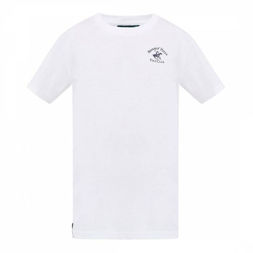 White Signature Polo Pony T-Shirt - Beverly Hills Polo Club - Modalova