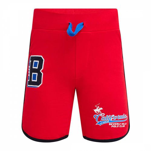 Red California Fleece Shorts - Beverly Hills Polo Club - Modalova