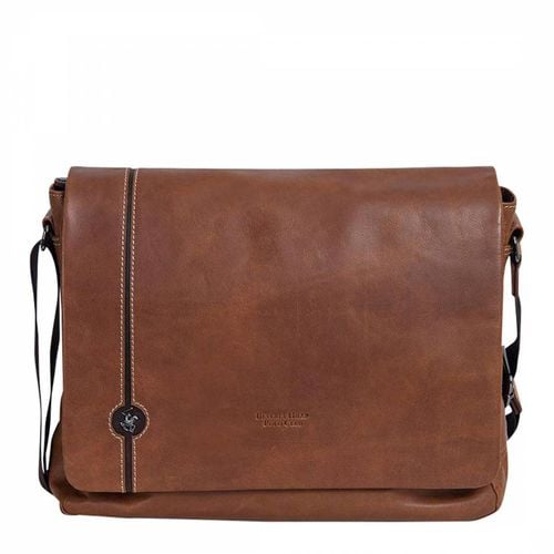 Brown Polo Pony Messenger Bag - Beverly Hills Polo Club - Modalova