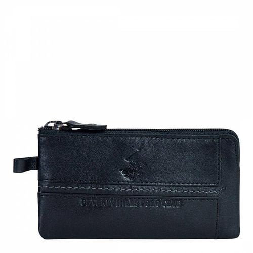 Black Multi Zip Coin Pouch - Beverly Hills Polo Club - Modalova