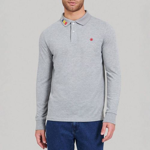 Multicolour Collar Ls Polo Shirt - Beverly Hills Polo Club - Modalova