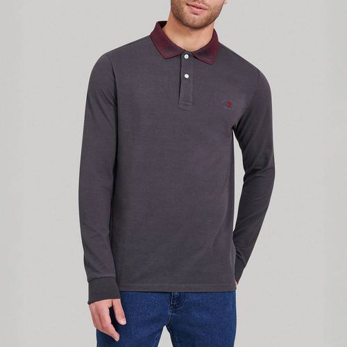 Lead Striped Contrast Polo Shirt - Beverly Hills Polo Club - Modalova