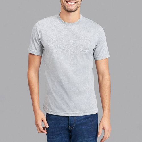 Grey Script Signature T-Shirt - Beverly Hills Polo Club - Modalova