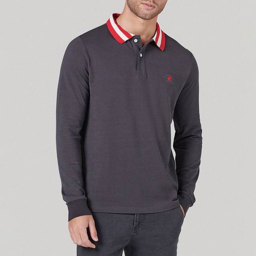 Lead Tipped Collar Essential Logo Polo Shirt - Beverly Hills Polo Club - Modalova