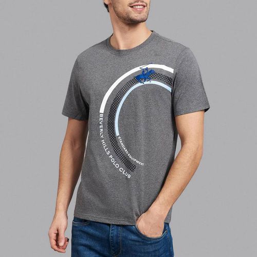 Charcoal Standard Equipment T-Shirt - Beverly Hills Polo Club - Modalova