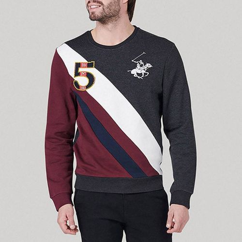 Team Colours Icon Pony Sweatshirt - Beverly Hills Polo Club - Modalova