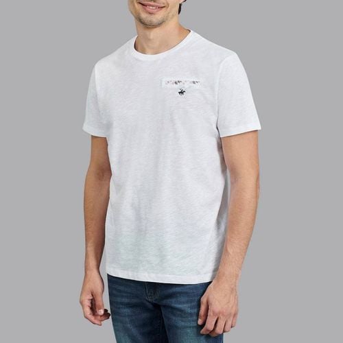 White False Pocket T-Shirt - Beverly Hills Polo Club - Modalova