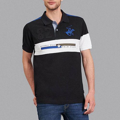 Polo Sport 82 Contrast Polo Shirt - Beverly Hills Polo Club - Modalova