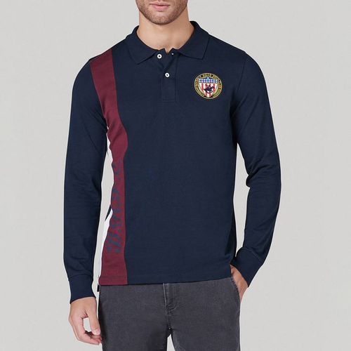 Us Shield Patch Logo Polo Shirt - Beverly Hills Polo Club - Modalova