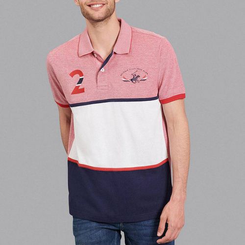 Team Panel Large Flag Pony Polo Shirt - Beverly Hills Polo Club - Modalova