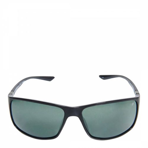 Black Ultem Wrap Polarised Sunglasses - Beverly Hills Polo Club - Modalova