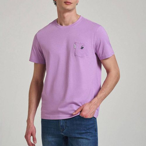 Lilac Polo Pony Pocket T-Shirt - Beverly Hills Polo Club - Modalova