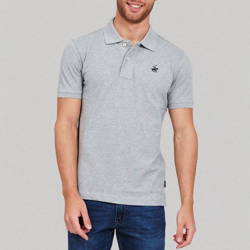 Grey Essential Signature Polo Shirt - Beverly Hills Polo Club - Modalova