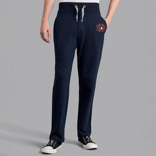 Wreath Logo Open Hem Sweatpants - Beverly Hills Polo Club - Modalova