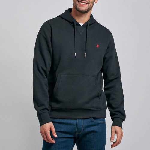 Black Polo Pony Hoodie - Beverly Hills Polo Club - Modalova