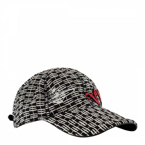 White Pattern Hank Baseball Cap - Vivienne Westwood - Modalova