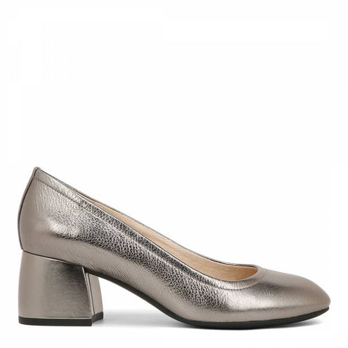 Silver Leather Carmel Court Heel - Vionic - Modalova