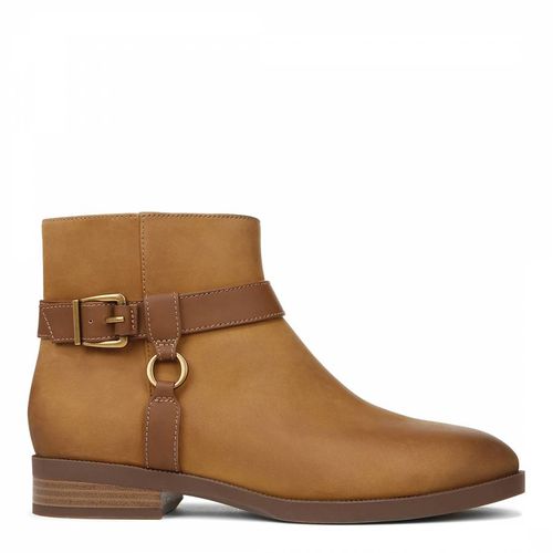 Brown Leather Rhiannon Ankle Boot - Vionic - Modalova