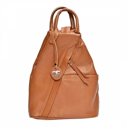 Brown Carla Ferreri Backpack - Carla Ferreri - Modalova