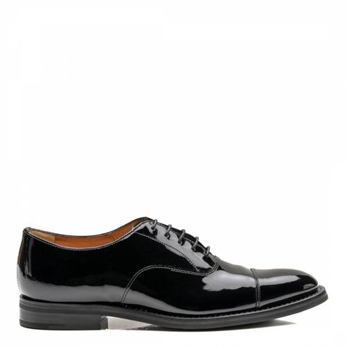 Black Consul Patent Flat Shoes - CHURCH'S - Modalova