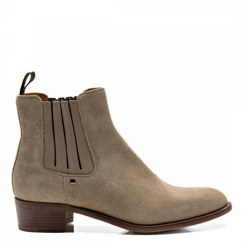 Sand Bonnie Suede Heeled Ankle Boots - CHURCH'S - Modalova