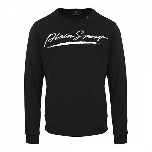 Black Crew Neck Sweatshirt - Philipp Plein - Modalova