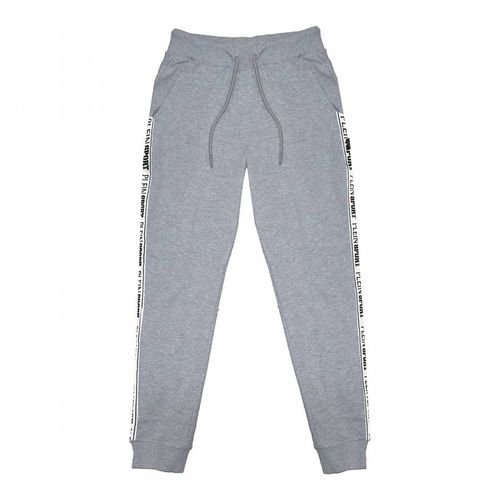 Grey Panelled Fleece Joggers - Philipp Plein - Modalova