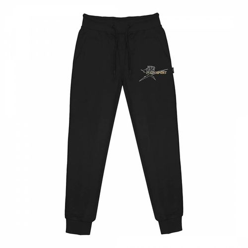 Black Pocket Logo Fleece Joggers - Philipp Plein - Modalova