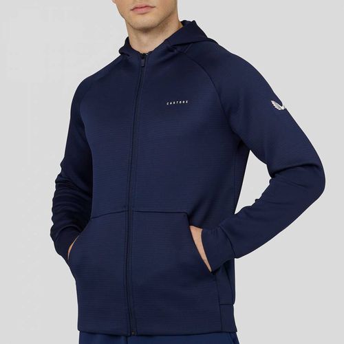 Navy Aeroscuba Zip Hoodie - Castore - Modalova