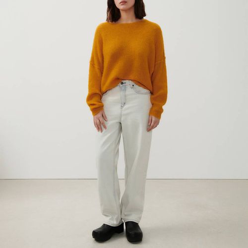 Mustard Wool Blend Jumper - American Vintage - Modalova