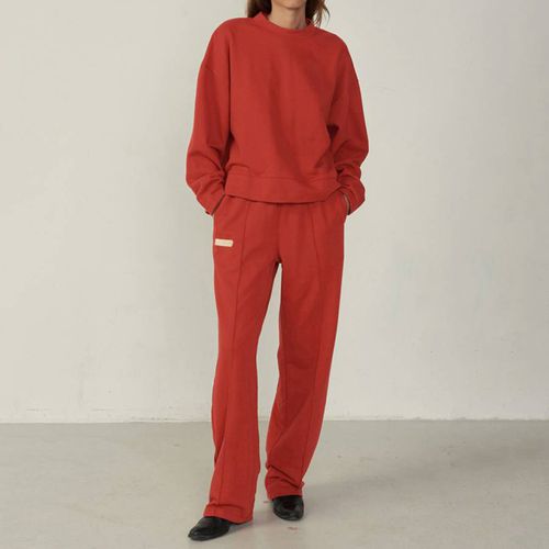 Red Oversized Joggers - American Vintage - Modalova