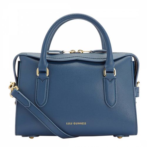 Indigo Leather Small Dylan Handbag - Lulu Guinness - Modalova