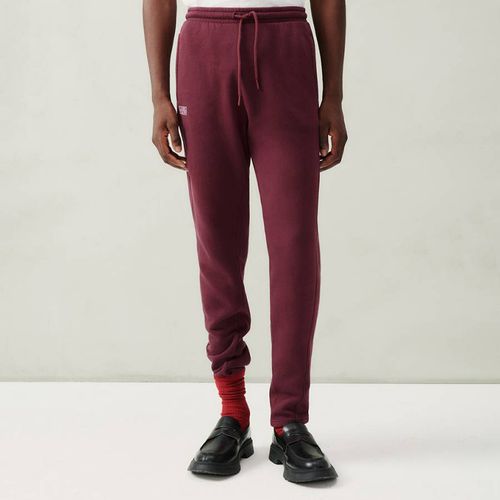 Burgundy Slim Fit Joggers - American Vintage - Modalova