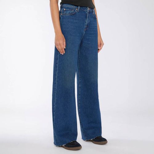 Blue Scout Straight Leg Jeans - 7 For All Mankind - Modalova