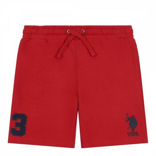 Boy's Player Cotton Sweat Shorts - U.S. Polo Assn. - Modalova