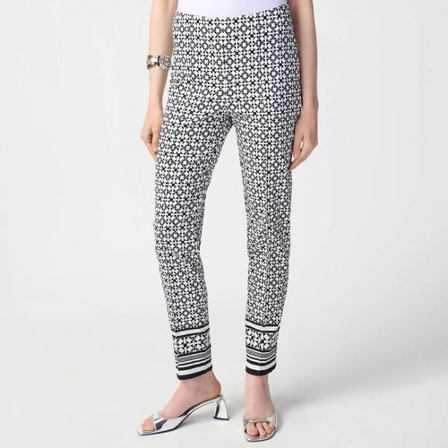 Black/White Tailored Trouser - Joseph Ribkoff - Modalova