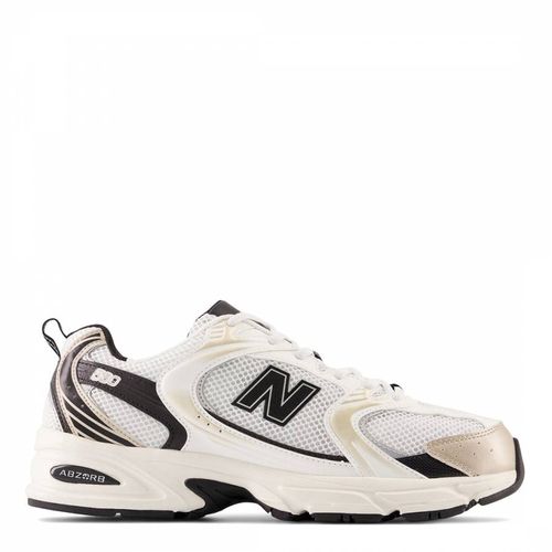 Unisex White/Black 530 Trainers - New Balance - Modalova