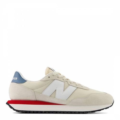 Unisex White/Blue 237 Trainers - New Balance - Modalova