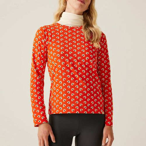 Red Orla Kiely Long Sleeve Tee - Regatta X Orla Kiely - Modalova