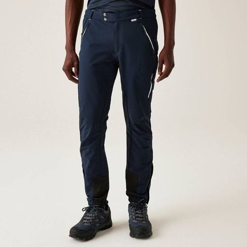 Navy Mountain Walking Trousers - Regatta - Modalova