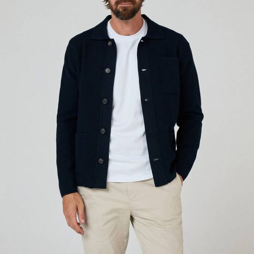 Navy Kingsbridge Cotton Cardigan - Oliver Sweeney - Modalova