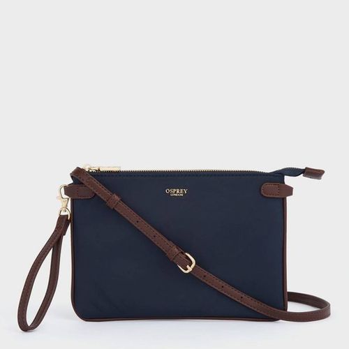 Navy Voyage Small Crossbody - Osprey London - Modalova