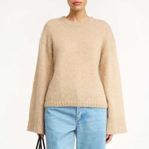 Beige Cierra Wool Blend Jumper - By Malene Birger - Modalova