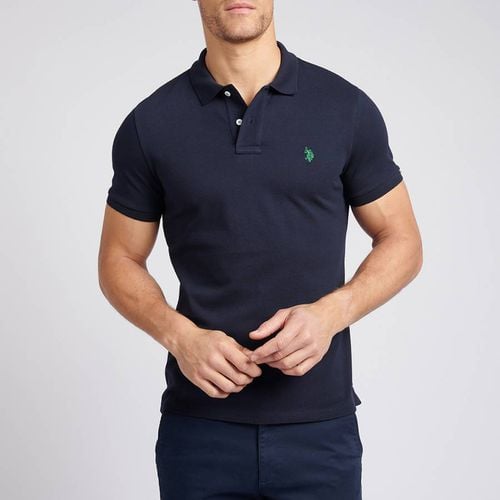 Navy Life Cotton Polo Shirt - U.S. Polo Assn. - Modalova